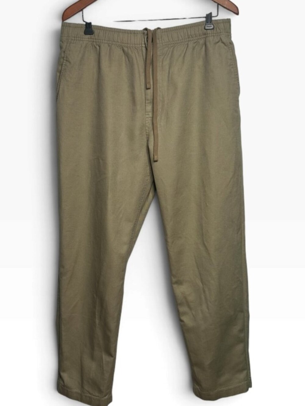 J.Crew Cotton Linen Blend Drawstring Pants Men’s Large Khaki